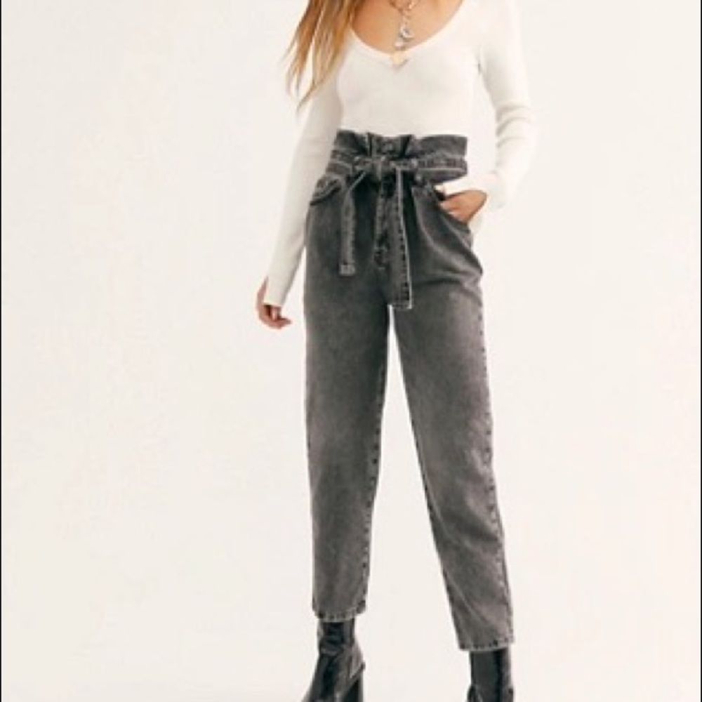 FP Black Denim Jeans